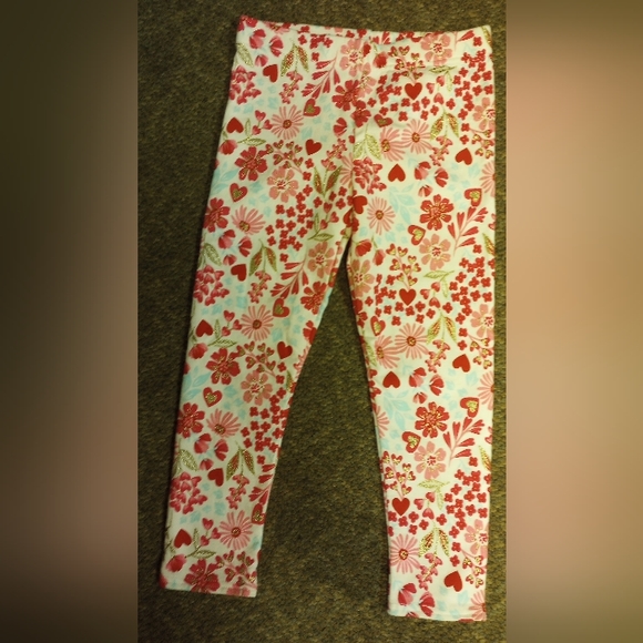 Girls Size 5 6 Leggings Shorts And Tops - Picture 13 of 13